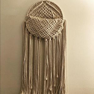 Macrame wall decor from India